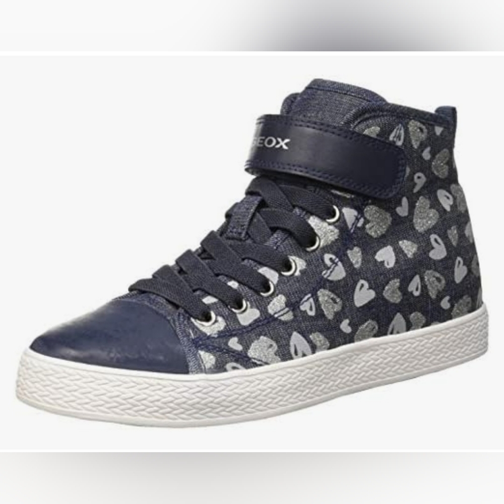 GEOX RESPIRA Hi-top little girls shoes size 1